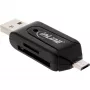 InLine OTG-kaksoiskortinlukija SD ja microSD 66779