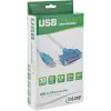USB-tulostinkaapeli InLine 33397I 1,8 m Type-A-uros DB25-naaras