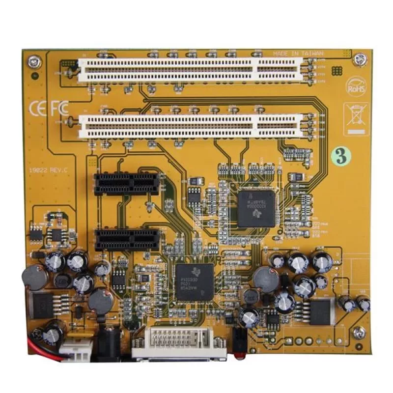 StarTech.com PCI Express - 2 PCI & 2 PCIe laajennuskotelojärjestelmä – täyspitkä