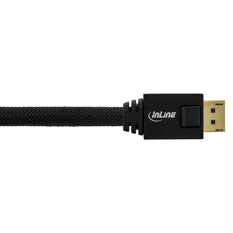 InLine DisplayPort-aktiivikaapeli, musta, kullatut kontaktit, 25 m