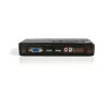 StarTech.com 4-porttinen musta USB-KVM-kytkinpaketti kaapeleilla ja äänellä