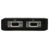 StarTech.com 2-porttinen musta USB-KVM-kytkinpaketti äänellä ja kaapeleilla