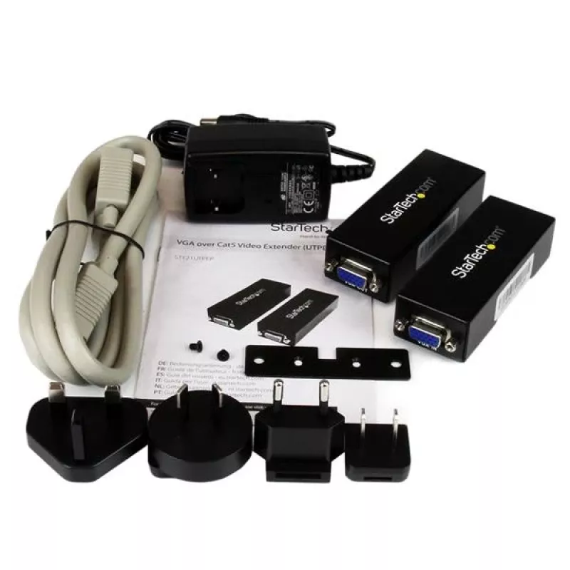 StarTech.com VGA–Cat5-näytönjatkospaketti (250 ft/80 m) - VGA-Cat5-jatko