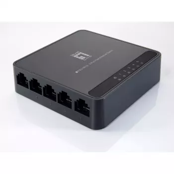 Verkkokytkin LevelOne FEU-0512 Fast Ethernet 10/100 musta