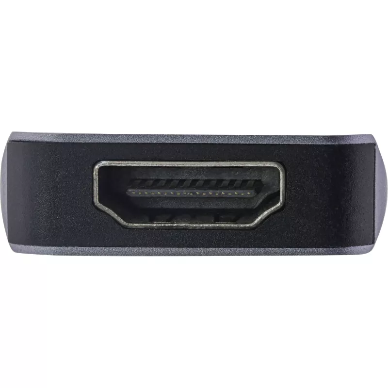 InLine-monikeskitin USB 3.2 Gen.1, 2x USB-A, HDMI 4K/30Hz, kortinlukija, alumiini, harmaa
