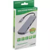 InLine-monikeskitin USB 3.2 Gen.1, 2x USB-A, HDMI 4K/30Hz, kortinlukija, alumiini, harmaa