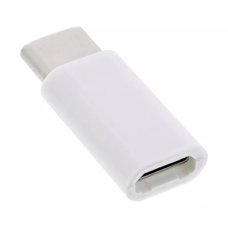USB 2.0 -sovitin InLine 33303I USB-C-uros Micro-USB-naaraaseen