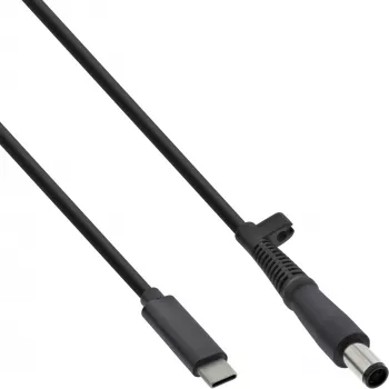 InLine USB-C - HP kannettava (pyöreä/iso) latauskaapeli, 2 m