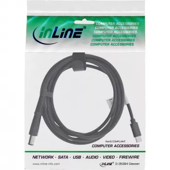 InLine USB-C - HP kannettava (pyöreä/iso) latauskaapeli, 2 m