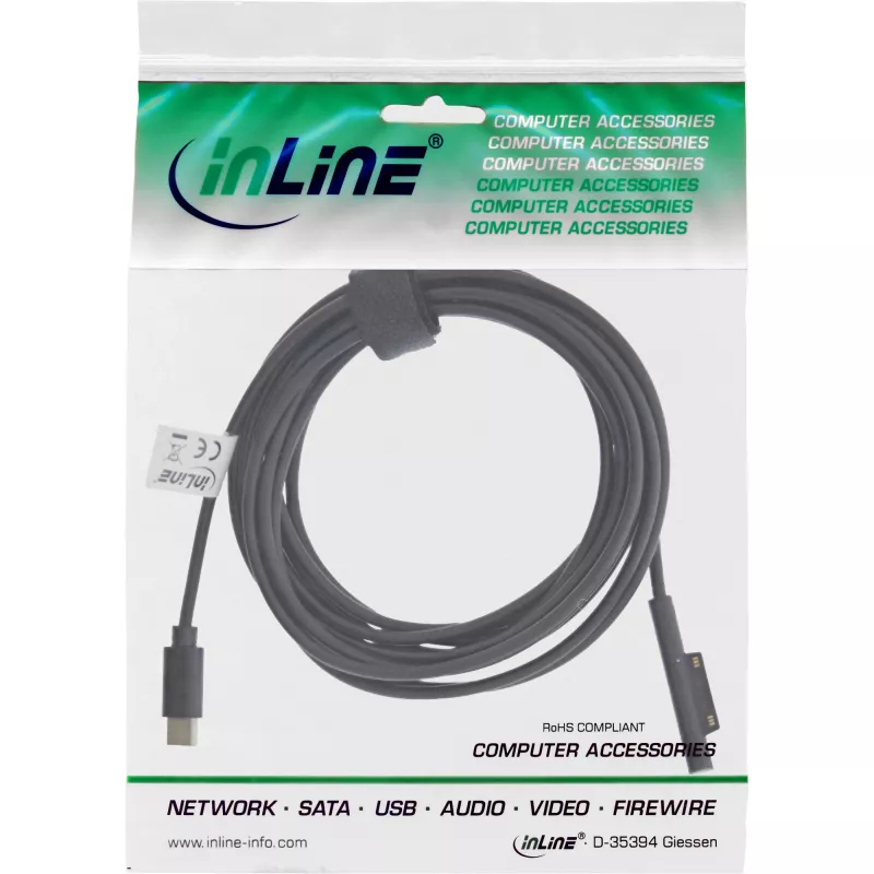 InLine USB-C - Surface latauskaapeli, 1 m