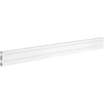 InLine alumiininen Slatwall-paneeli seinäasennukseen, valkoinen, 1,2 m