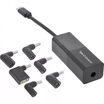 Virtalähde InLine kannettava 26679 USB-C 7-in-1 lataussarja