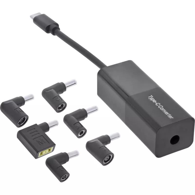 Virtalähde InLine kannettava 26679 USB-C 7-in-1 lataussarja