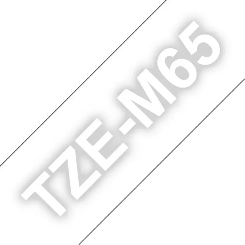 Brother TZE-M65 -tarranauha, läpinäkyvä