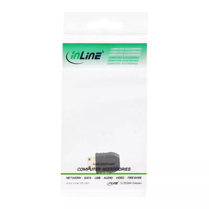 HDMI-adapteri Type-C uros / Type-D naaras InLine 17690I