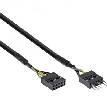 InLine HD-audiokaapeli, sisäinen, HD Audiolle ja AC97:lle, 0,4 m