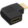 InLine HDMI-adapteri uros/naaras, sivulle vasemmalle kulma, kullattu 17600S