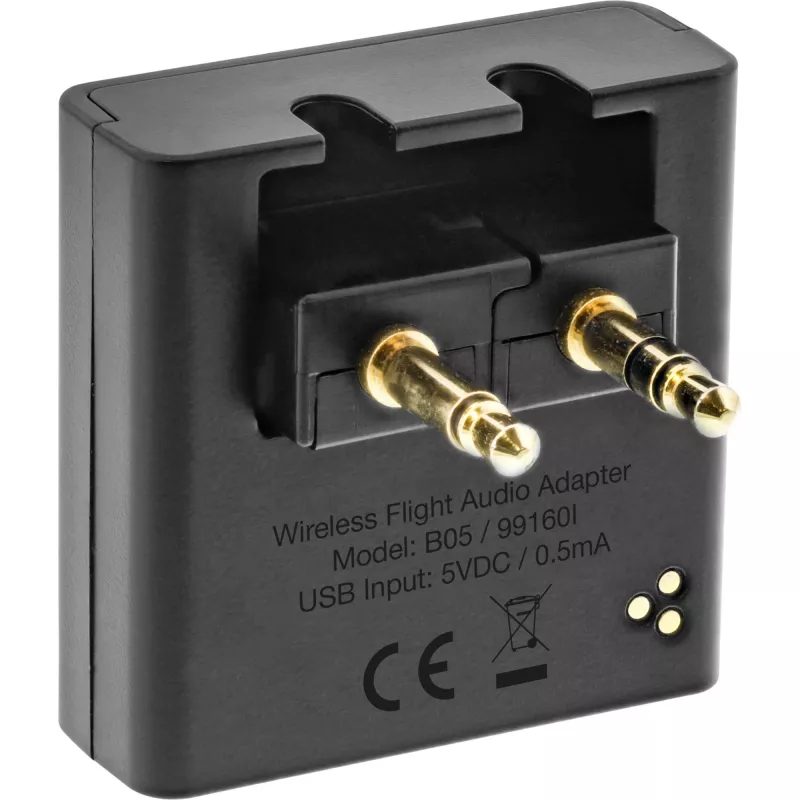 InLine Airplane Bluetooth -audiolähetin, BT 5.0, aptX HD/LL