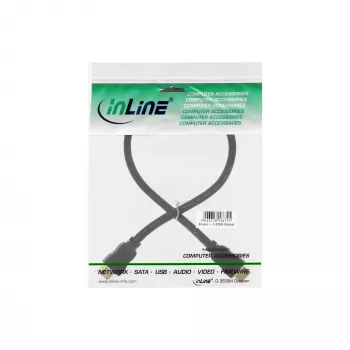 InLine High Speed HDMI -kaapeli Ethernetillä, uros/uros, musta, kullatut kontaktit, 1,5 m
