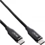 InLine magneettinen USB-C-kaapeli, USB-C-uros/uros, 100W, musta, 2 m