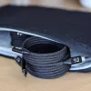 InLine magneettinen USB-C-kaapeli, USB-C-uros/uros, 100W, musta, 1,5 m