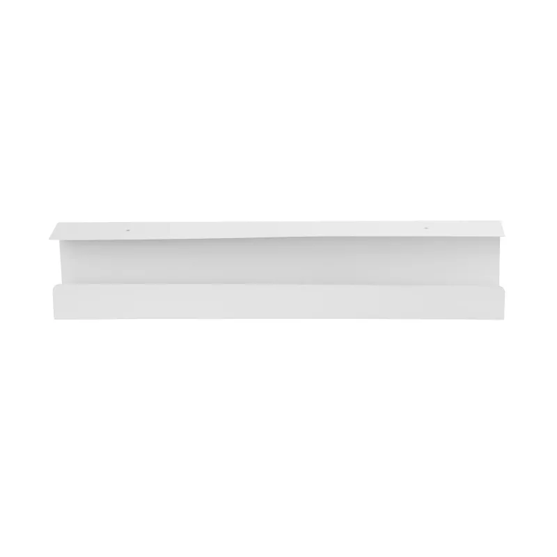 InLine pöydänalainen kaapelinhallintajärjestelmä 23190W — teräs, valkoinen, 114×600×76 mm