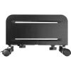 InLine PC-trolley, rullavaunu tietokonekotelolle, max. 10 kg, musta
