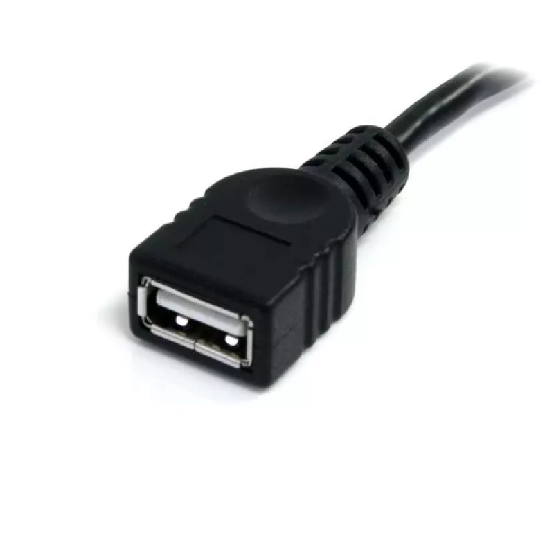 StarTech.com 3 m musta USB 2.0 jatkokaapeli A-A - uros/naaras