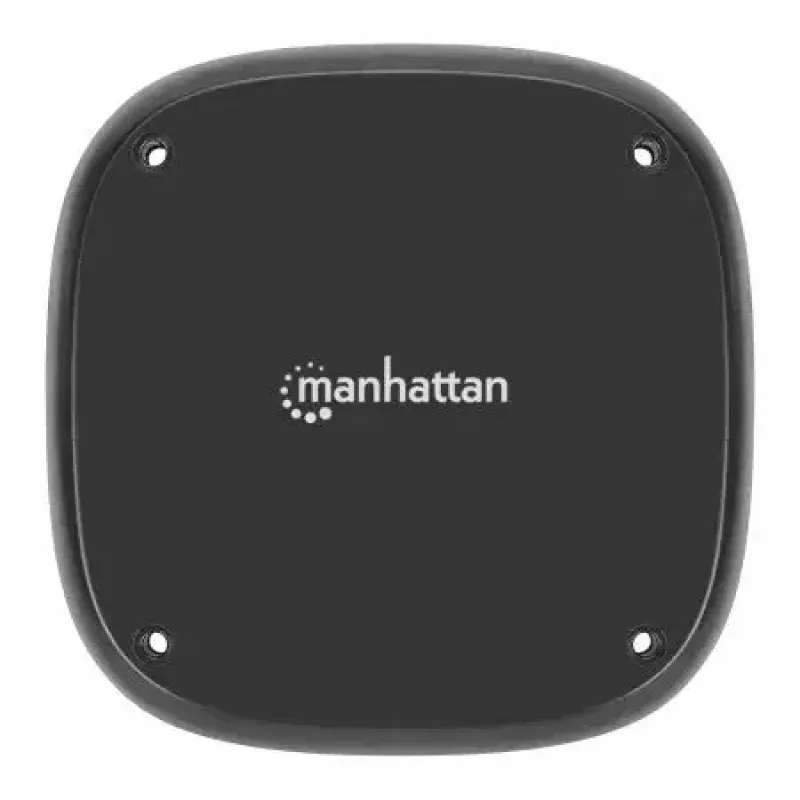 Langaton latausalusta Manhattan 10W pöydän alle musta 1,2 m kaapeli