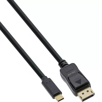 USB-DisplayPort-kaapeli InLine 64121 USB-C uros DisplayPort uros 1 m