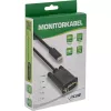 InLine USB-näyttökaapeli, USB-C uros / VGA uros (DP Alt Mode), musta, 2 m