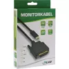 InLine USB-näyttökaapeli, USB-C uros / DVI uros (DP Alt Mode), musta, 1 m