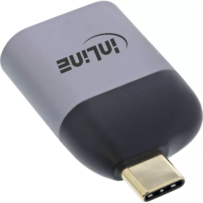USB-näyttösovitin InLine 64106D USB-C-uros DisplayPort-naaraaseen 8K60Hz