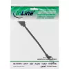 InLine verkkokaapelin jatko, RJ45-suojaus, S/FTP (PiMf), Cat.6A, 0,2 m