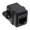InLine Patch-kaapelin liitin UTP 2x RJ45 naaras asennukseen