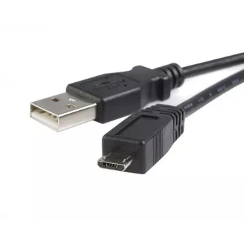 StarTech.com 3 m Micro-USB-kaapeli M/M - USB A - Micro B, 3 m, USB A, Micro-USB B, USB 2.0, uros/uros, musta