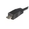StarTech.com 3 m Micro-USB-kaapeli M/M - USB A - Micro B, 3 m, USB A, Micro-USB B, USB 2.0, uros/uros, musta