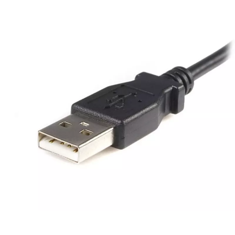 StarTech.com 3 m Micro-USB-kaapeli M/M - USB A - Micro B, 3 m, USB A, Micro-USB B, USB 2.0, uros/uros, musta