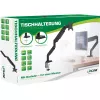 InLine pöytäteline nostimella ja USB/audio enintään 82 cm 32 tuumaa 9 kg