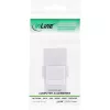 InLine USB 3.1 Snap-In-moduuli, USB-C naaras/naaras, valkoinen kotelo