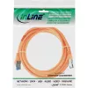 InLine verkkokaapeli S/FTP PiMF Cat.6A halogeeniton 500 MHz oranssi 1 m