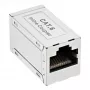 InLine Cat.6 -sovitin, suojattu, metalli, 2x RJ45 F/F, 1:1