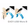 USB-kaapeli DeLOCK 83846 USB 2.0 1 m USB A Micro-USB B musta