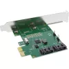InLine liitäntäkortti 2 porttia SATA 6Gb/s x1 PCIe 2.0 RAID 0 / 1 / SPAN