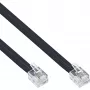 InLine modulaarikaapeli RJ12 uros / uros 6P6C 2m