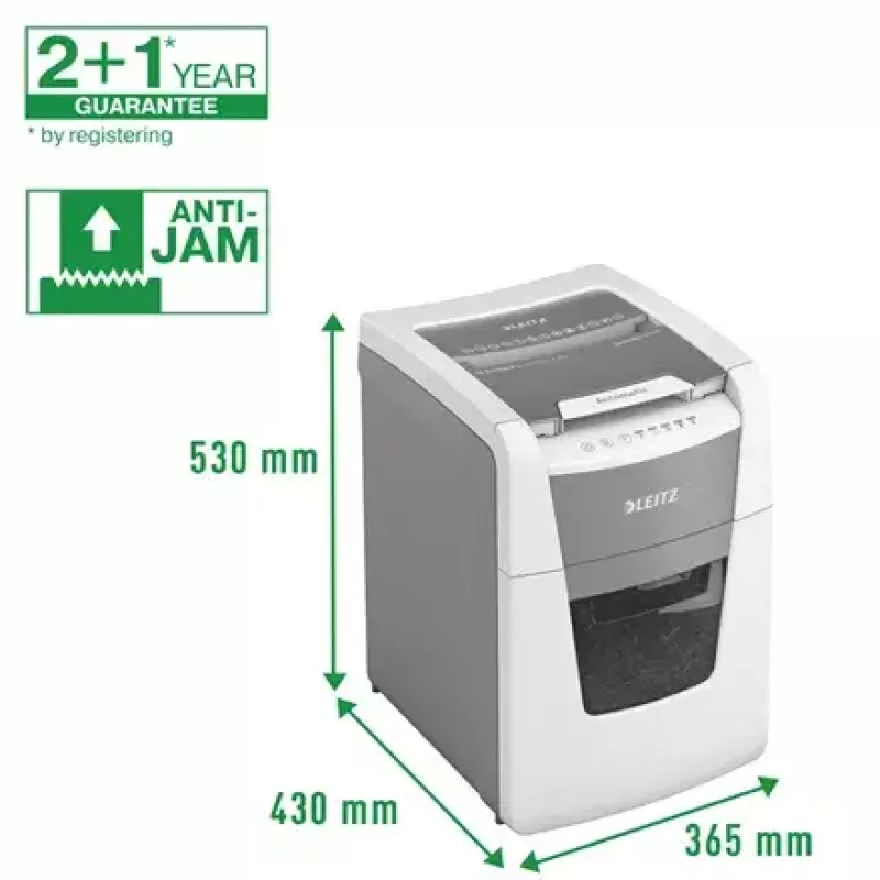 Leitz IQ Autofeed Small Office 100 automaattinen silppuri P5