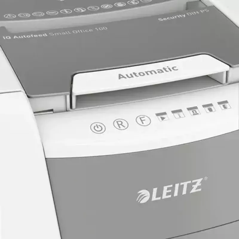 Leitz IQ Autofeed Small Office 100 automaattinen silppuri P5