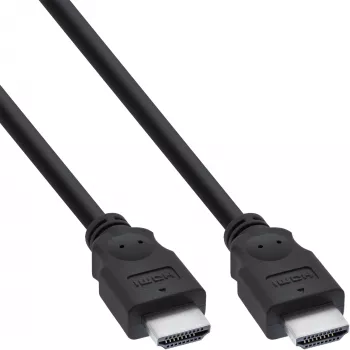 HDMI-kaapeli High Speed InLine 17607E 7,5 m pistoke/pistoke musta