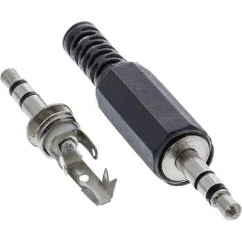 3,5 mm audio-stereopistoke InLine 99100 juotosversio