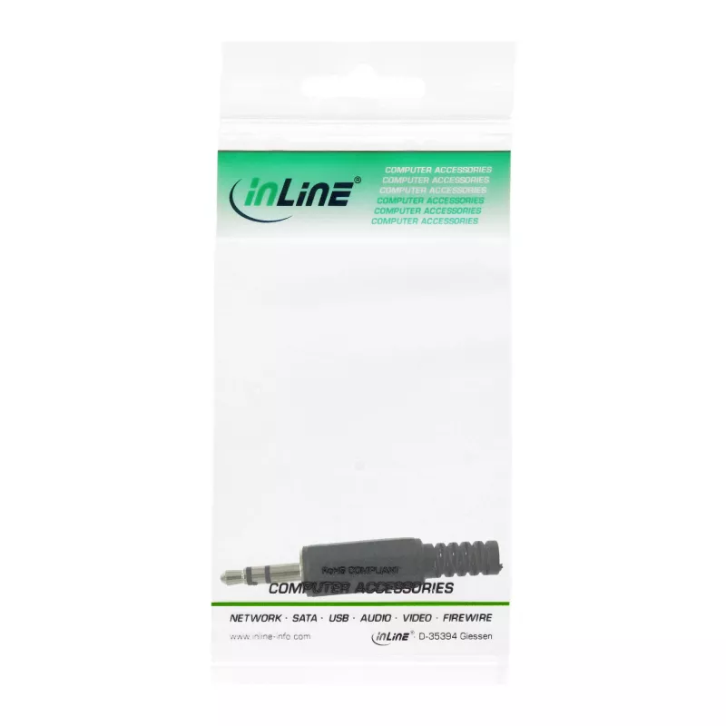 3,5 mm audio-stereopistoke InLine 99100 juotosversio